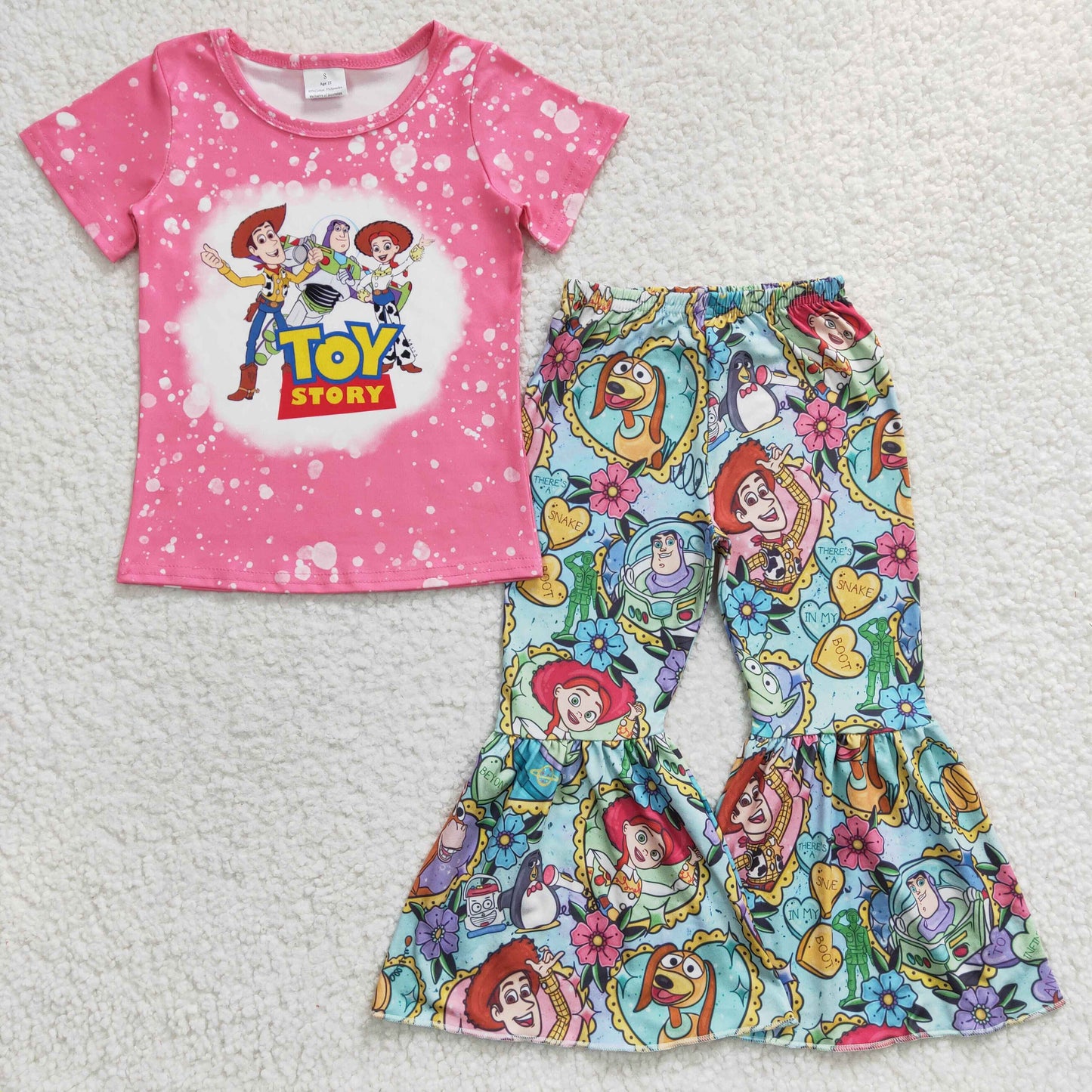 GSPO0469 short sleeve toy cartoon GIRL outfit 20230417 RTS