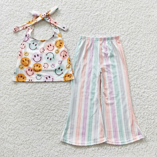 GSPO0580 smile short sleeve girl outfit 20230410 RTS