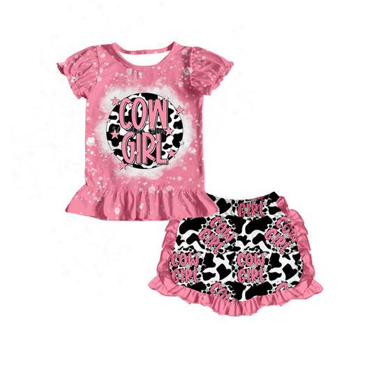 GSSO0279  short sleeve shorts girl outfit 20230321 preorder