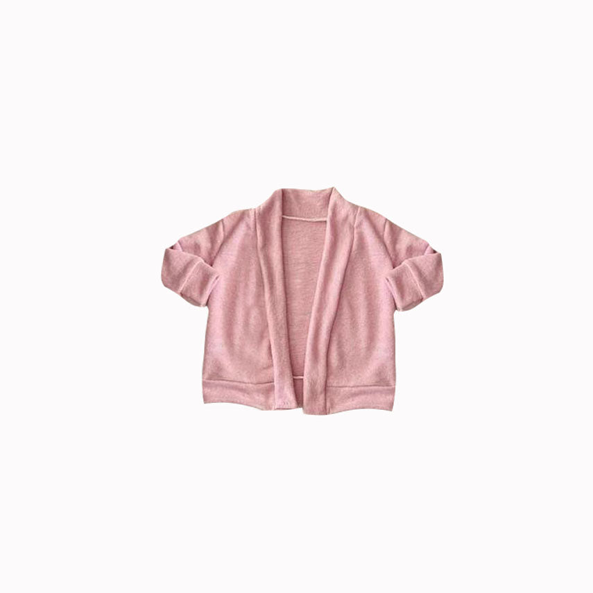 pink long sleeve shirt cardigan coat preorder 0803