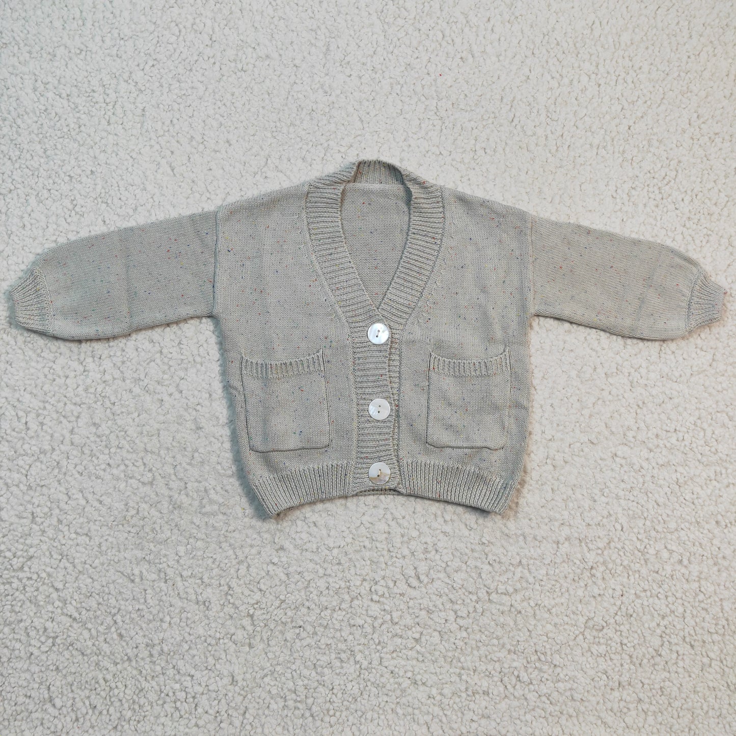 GT0141 girl gray cardigan sweater RTS 20230102 RTS