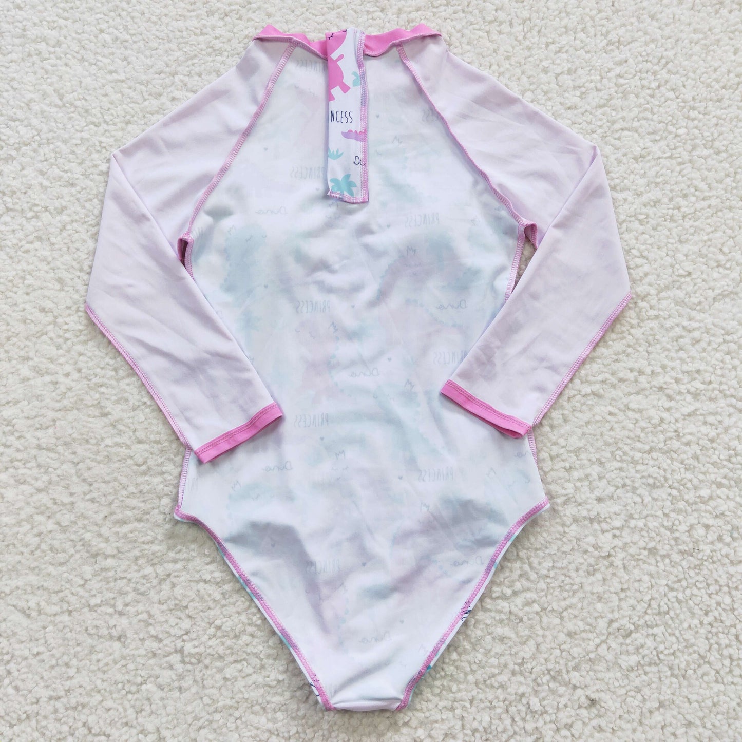 S0076 Princess dinosaur swimware swimsuit 20230408