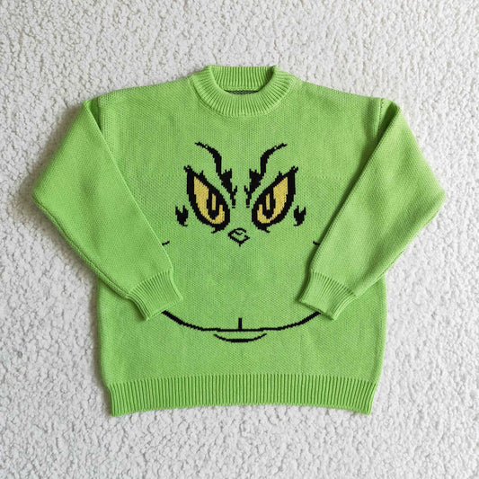 BT0099 GREEN CARTOON  fashion sweater girl jumpers 1011 RTS