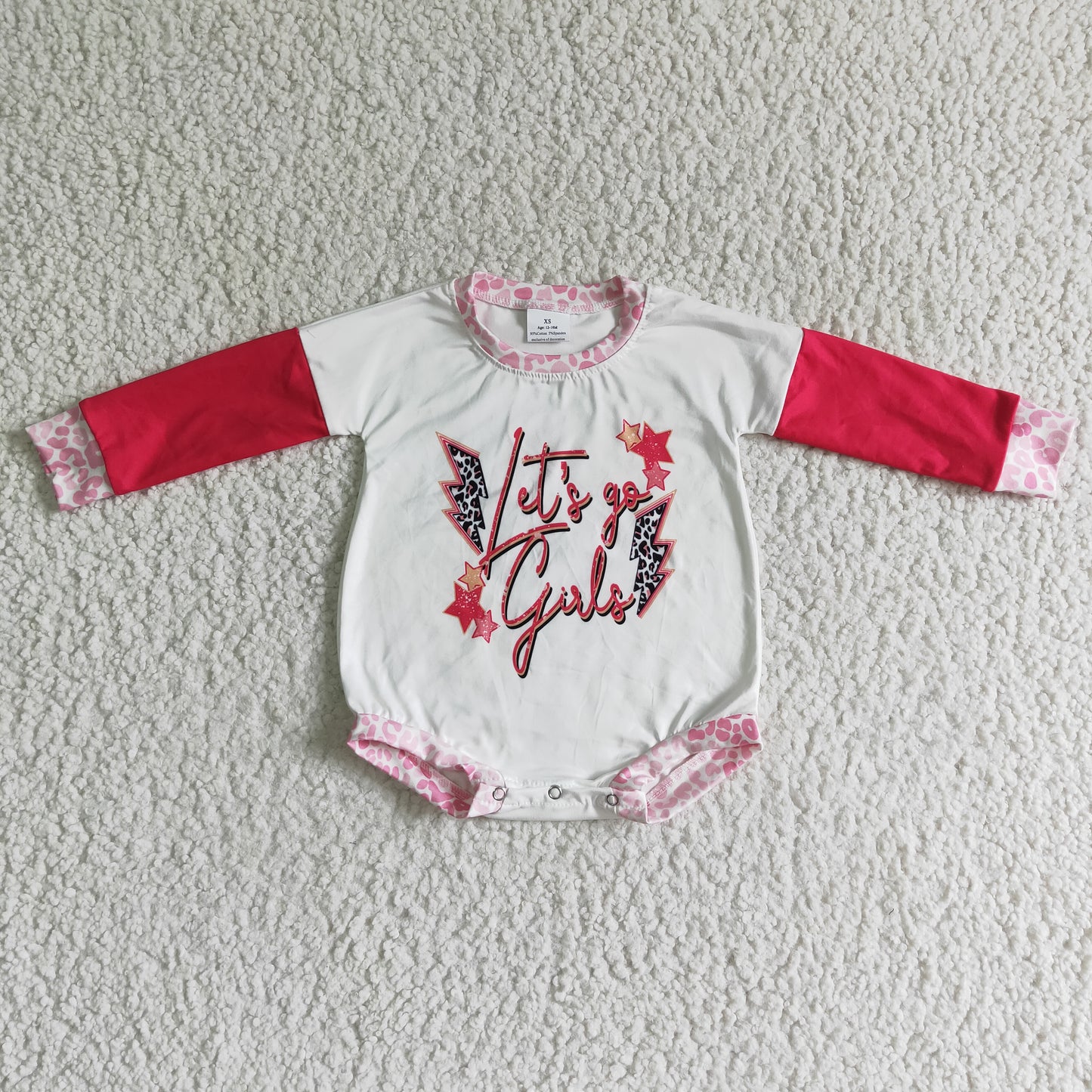 halloween long sleeve baby girl bubble romper 0906 RTS