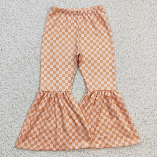 P0057 bell bottom orange girl long pants 20230103 RTS