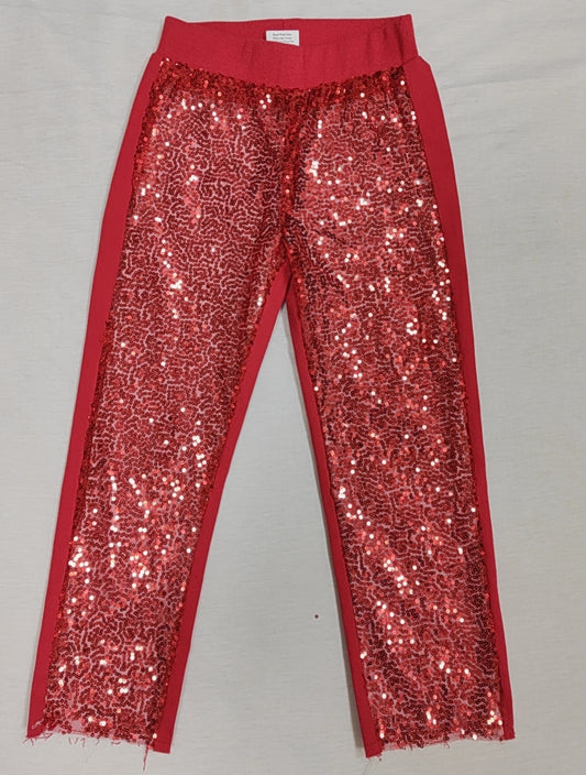 P0115 kids sequin  long bell pants preorder 20230308