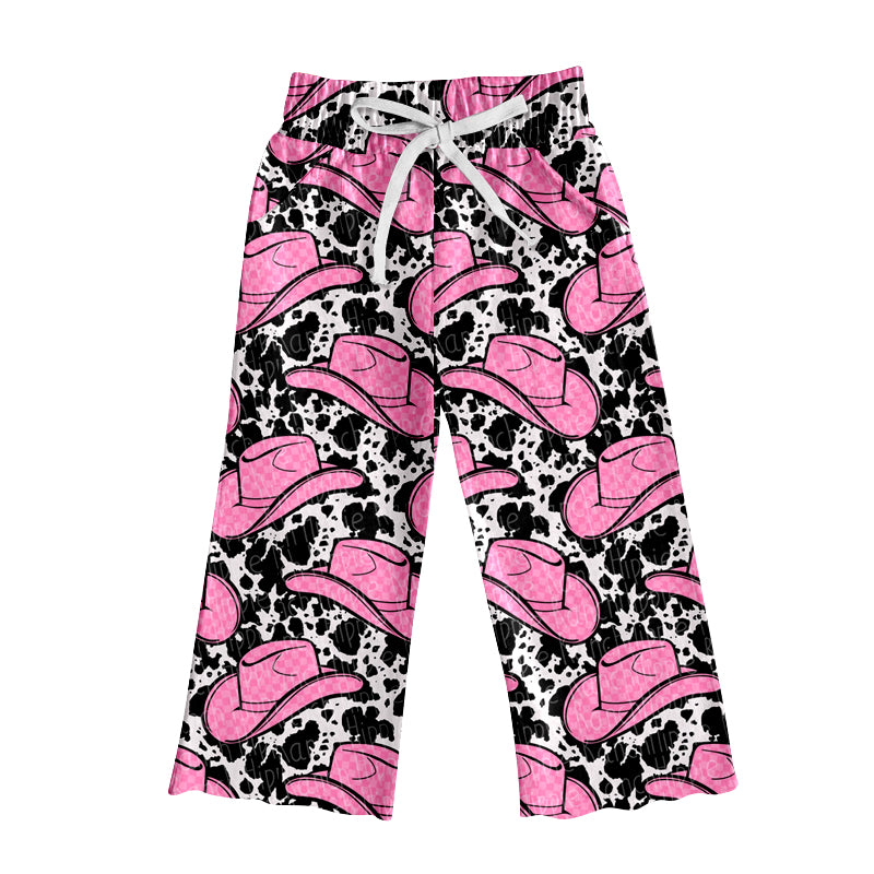 P0137 western flowers girl long pants 20230422 preorder