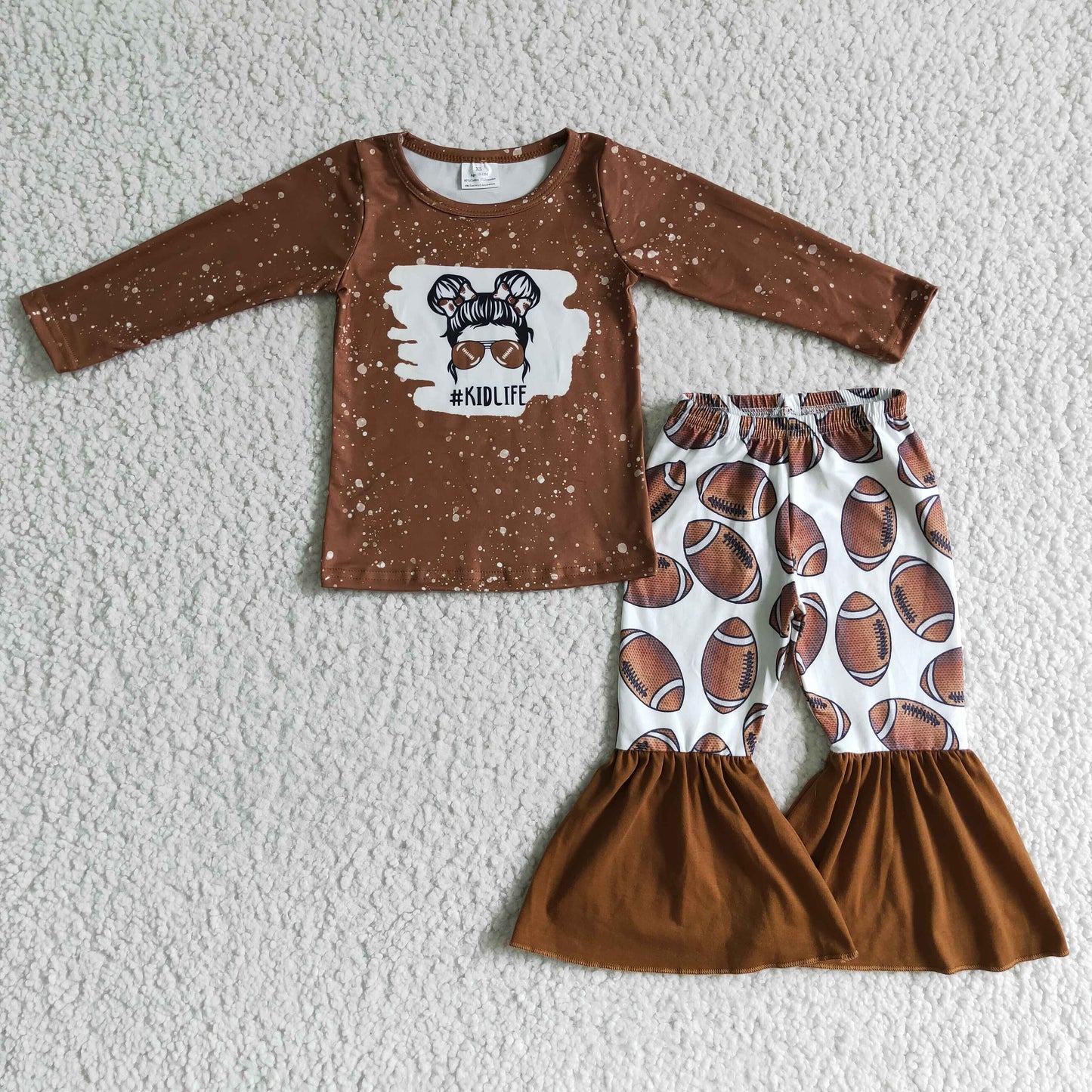 promotion 6 C11-1 Team Kid life Football Long Sleeve Long Pants Outfits RTS