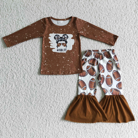 promotion 6 C11-1 Team Kid life Football Long Sleeve Long Pants Outfits RTS