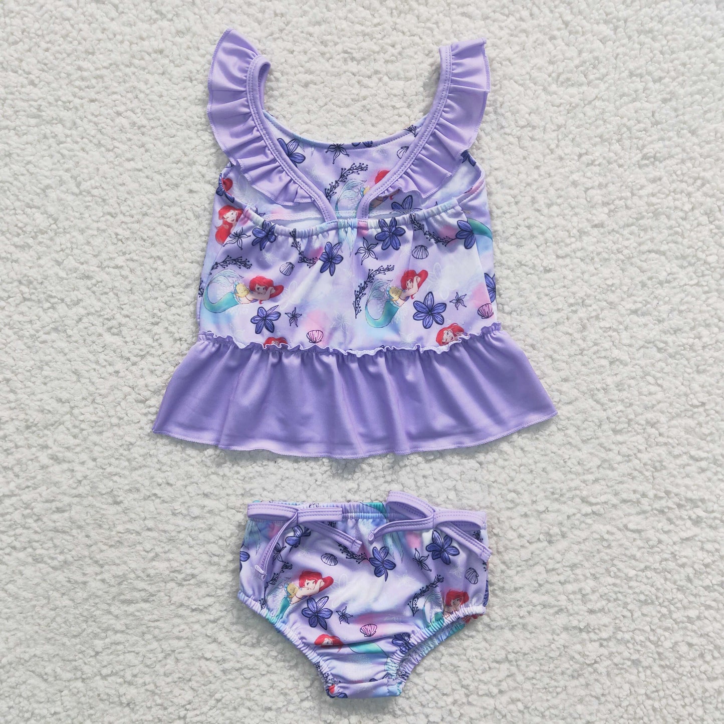 S0037 mermaid girls swimwear swim suit 20230320 RTS