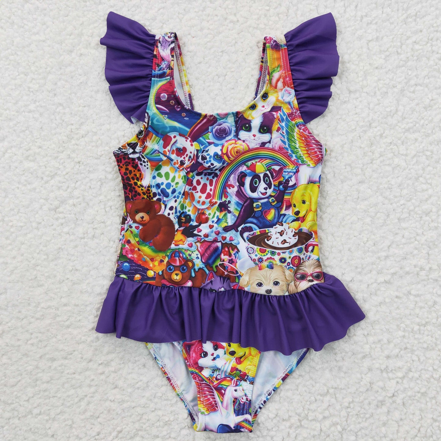 S0041 dog cat lisa girls swimwear swim suit  RTS 20230403