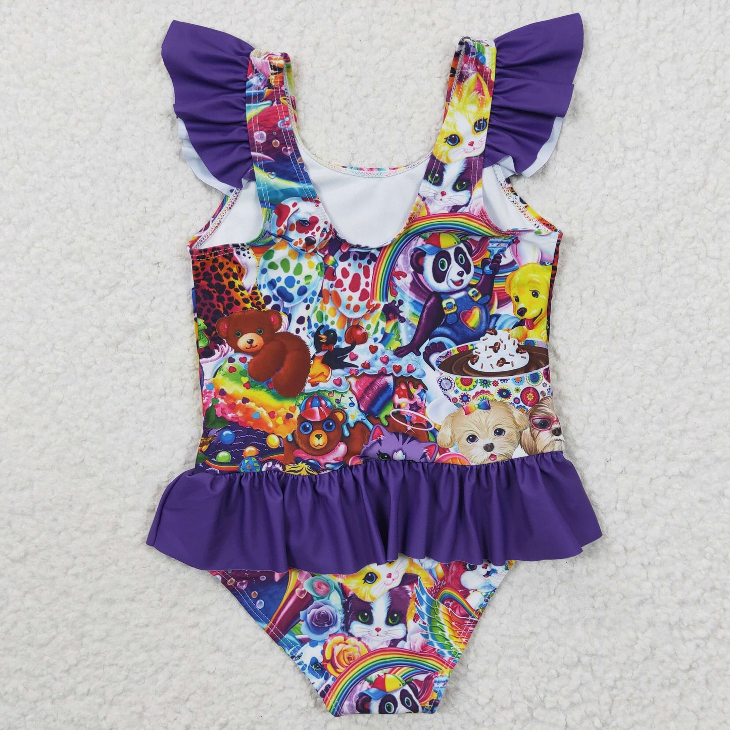 S0041 dog cat lisa girls swimwear swim suit  RTS 20230403