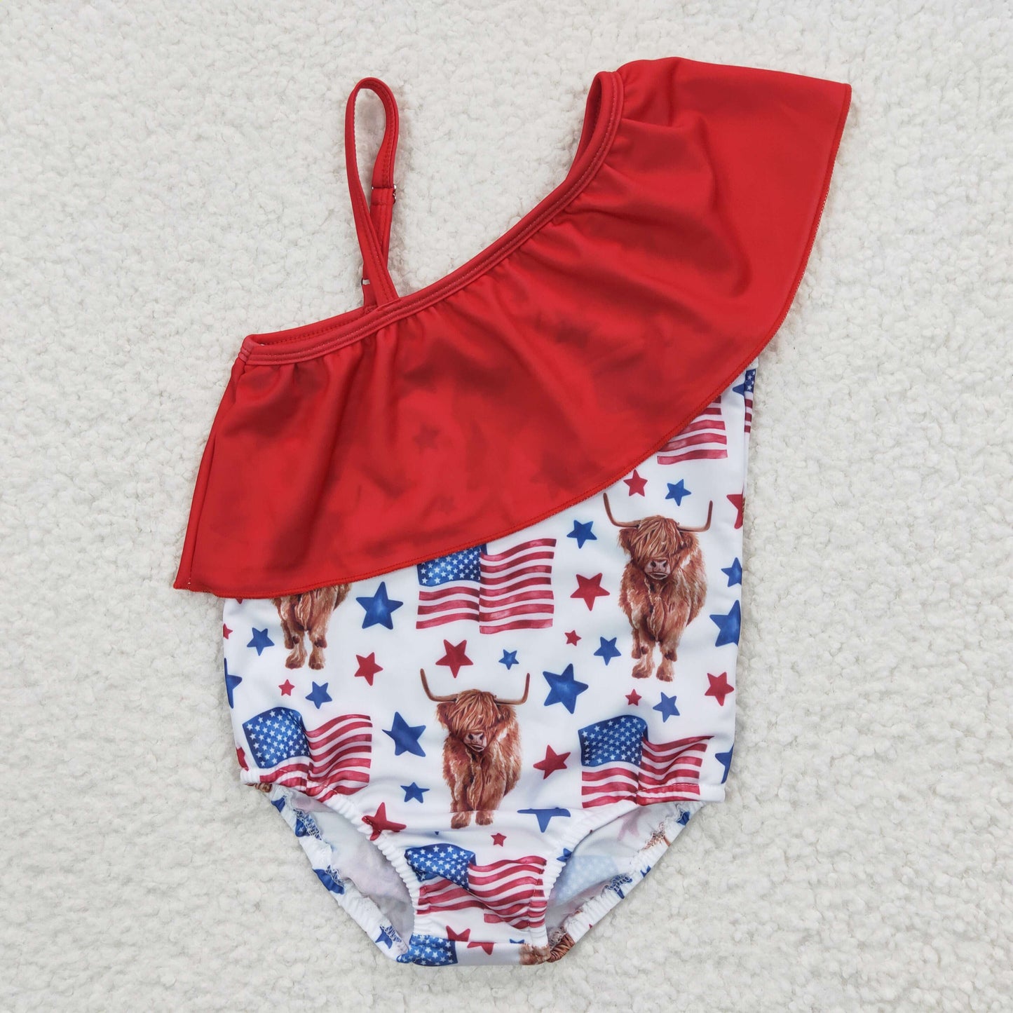 S0101  swimware swimsuit 20230325 RTS 4th of July