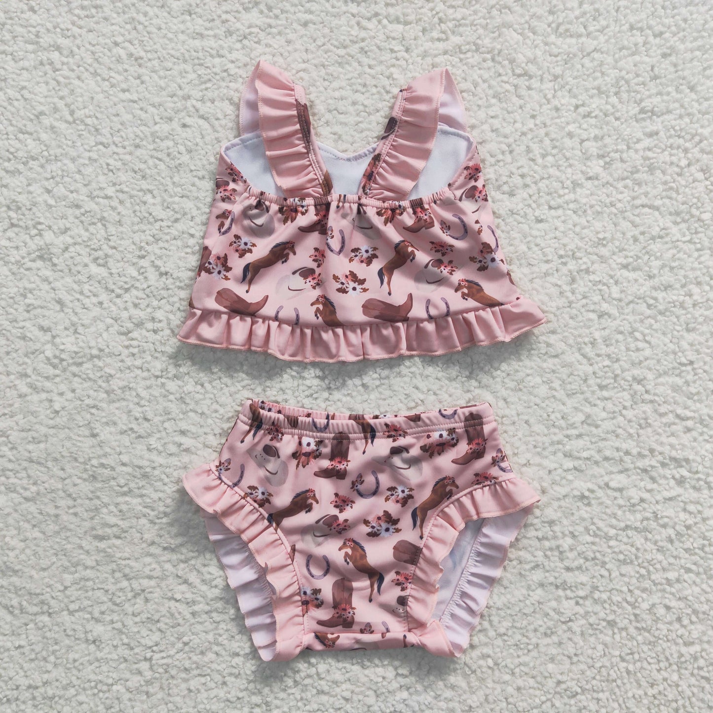 S0107 WESTERN ruffle girl swimwear 20230320 RTS