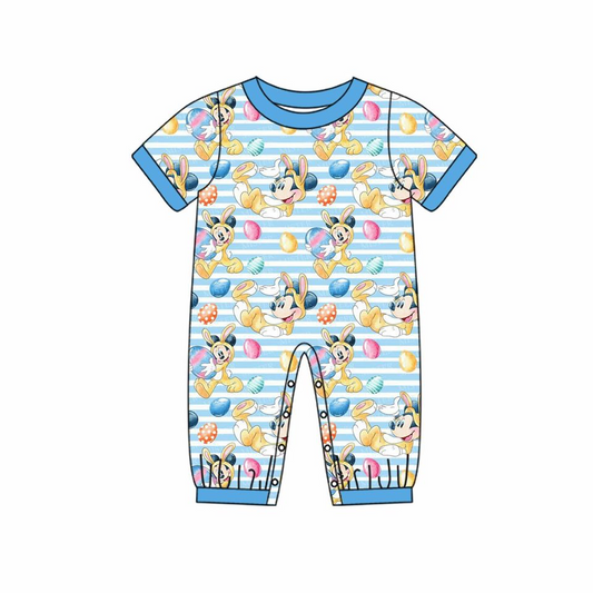 preorder SR0138 short sleeve cartoon mouse boy romper 1110