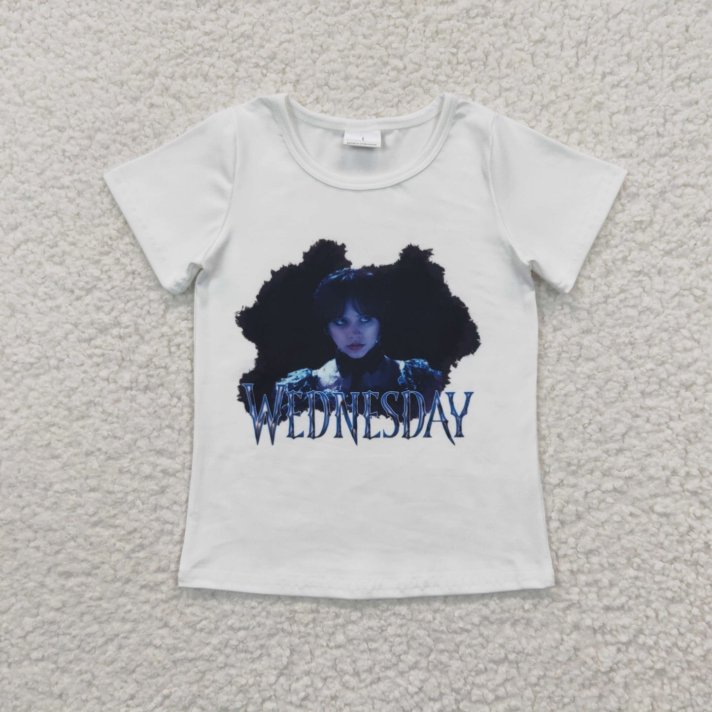 GT0169 wedensday short sleeve girl boy tee t-shirt top 20230322 RTS