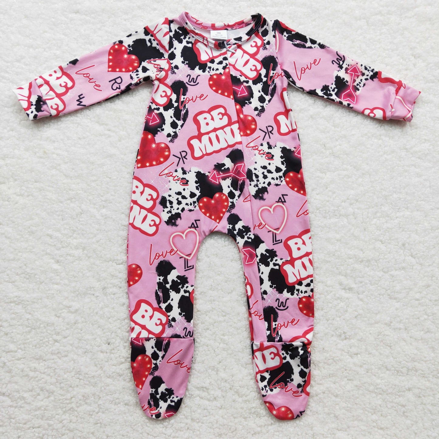 1117 RTS be mini long sleeve boy sleep romper LR0235
