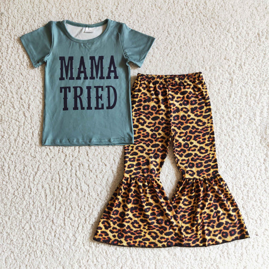 MAMA Tried girl outfits short sleeve 0930 RTS