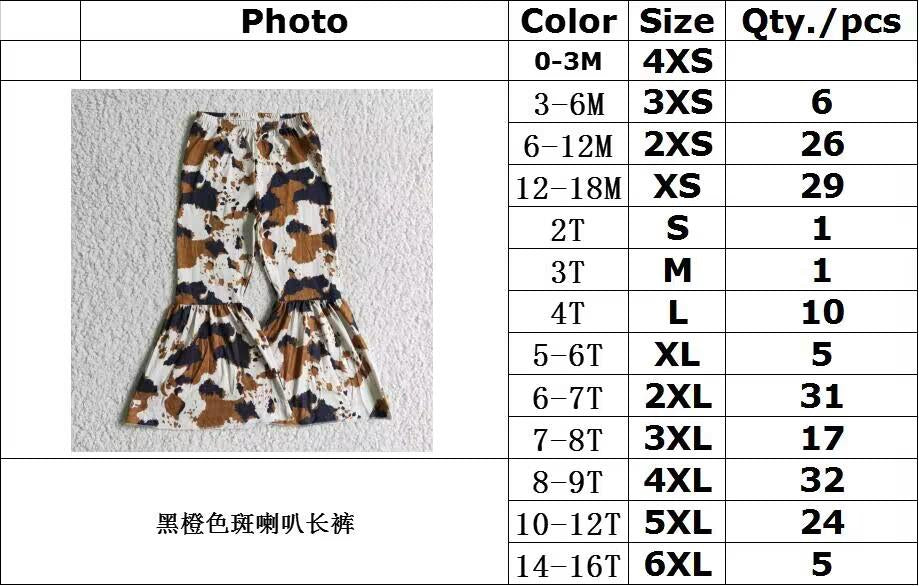 cow bell bottom long pants 1109 RTS stock lasts